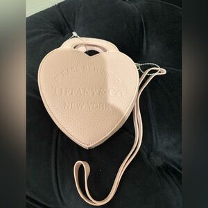 Tiffany & Co. Blush Heart Wristlet